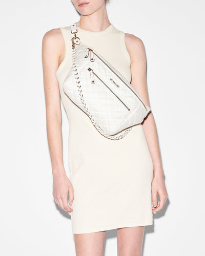 Pearl Metallic Crosby Crossbody Sling Bag