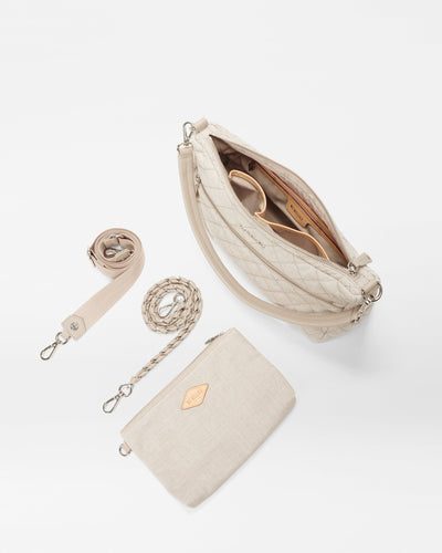 True Linen Crosby Shoulder Bag