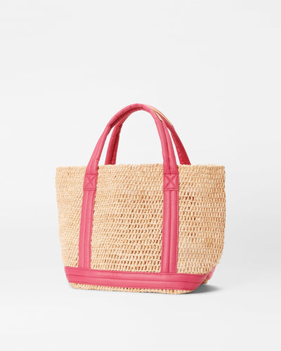 Raffia/Zinnia Small Raffia Tote