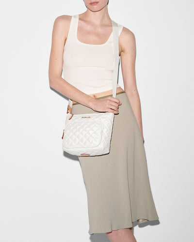 Pearl Metallic Metro Scout Crossbody Deluxe