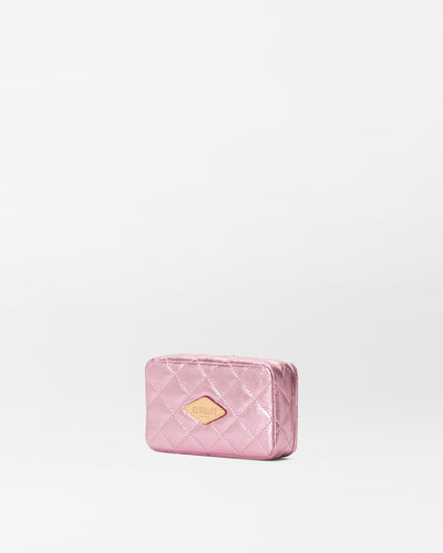 Rose Metallic Leather Retro Frame Case