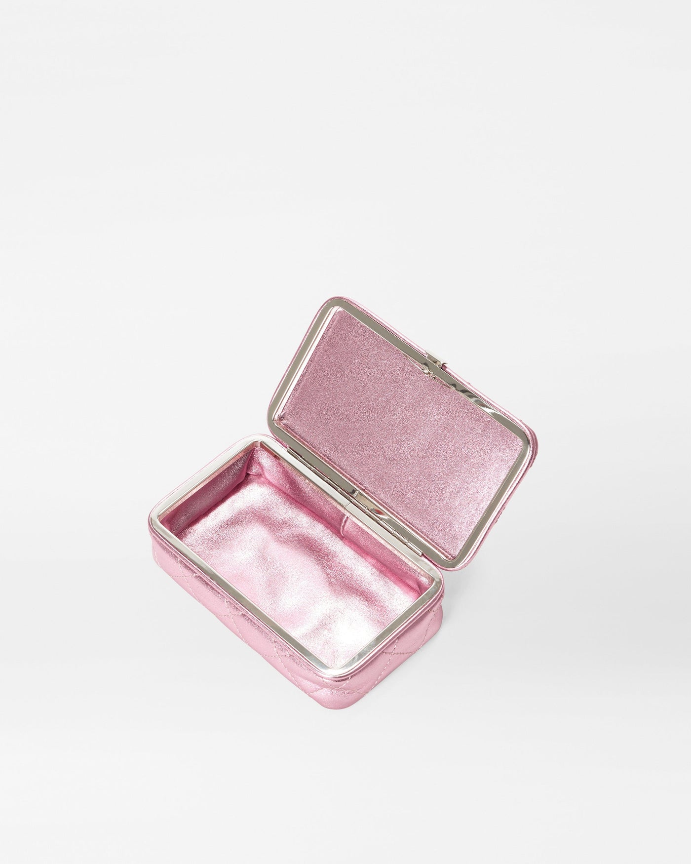 Rose Metallic Leather Retro Frame Case