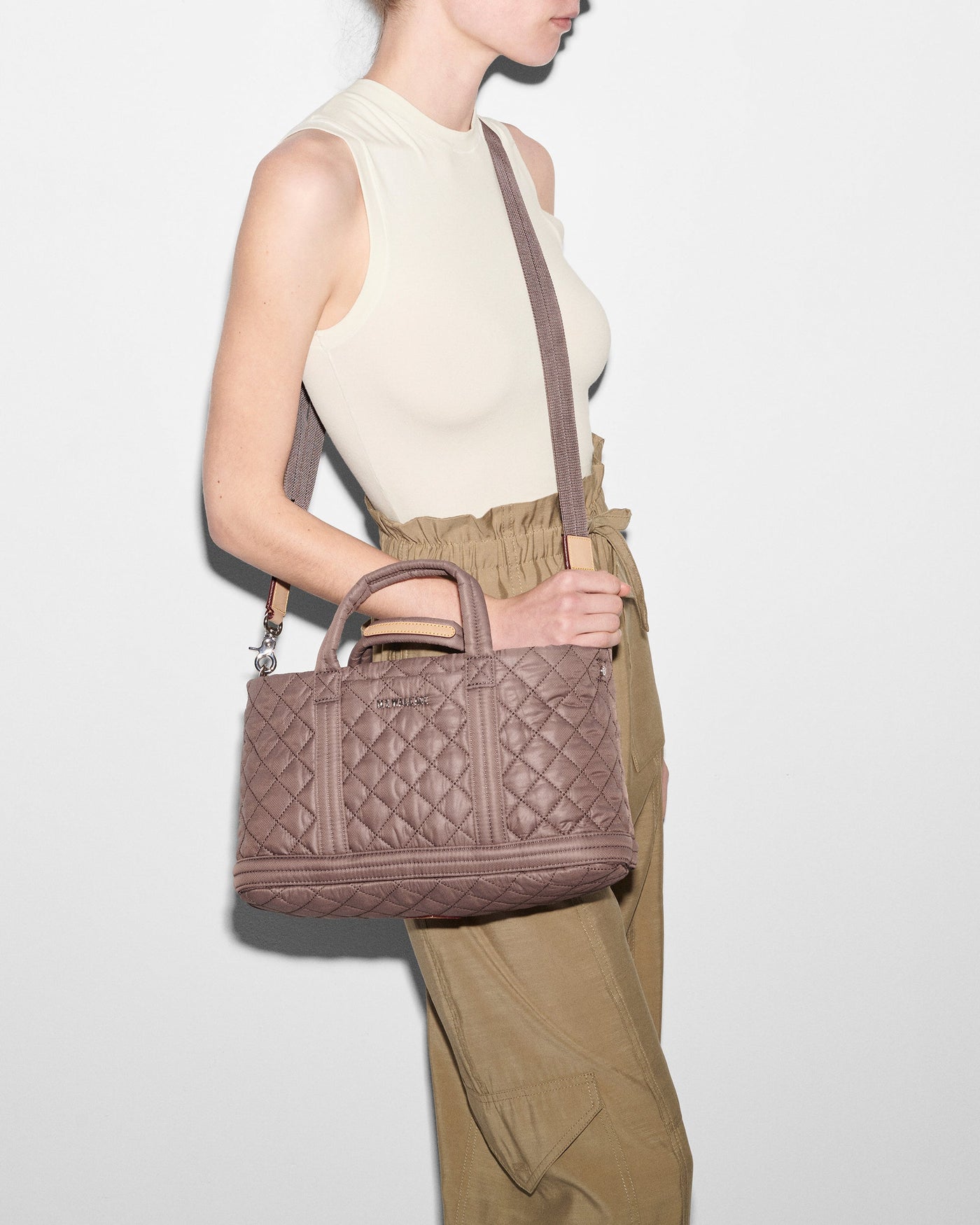 Mauve Metro Utility Crossbody